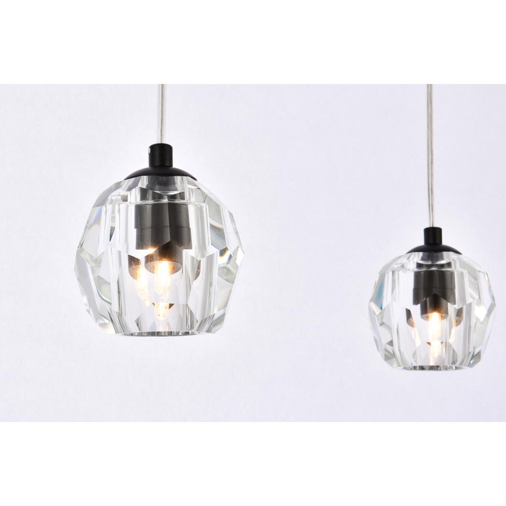 Eren 5 lights Black pendant. Picture 4