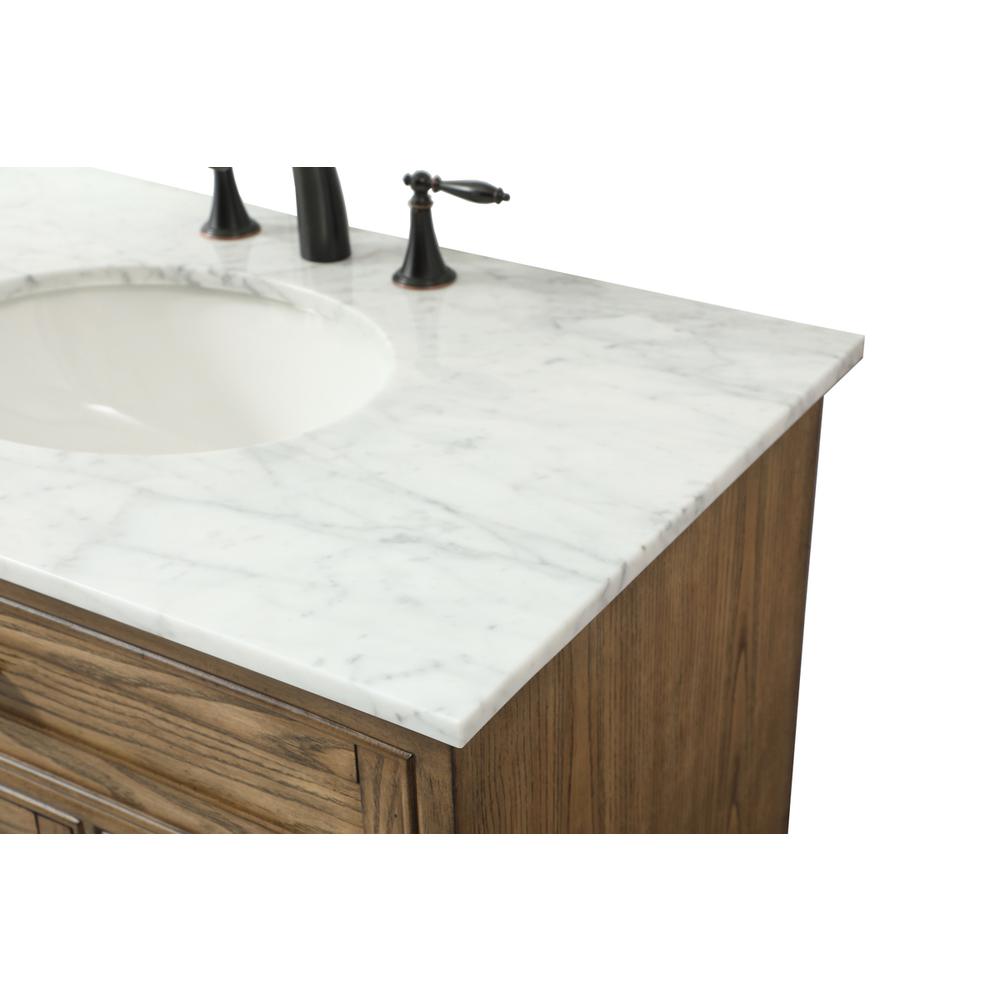 36 inch Single bathroom vanity in driftwood. Picture 10
