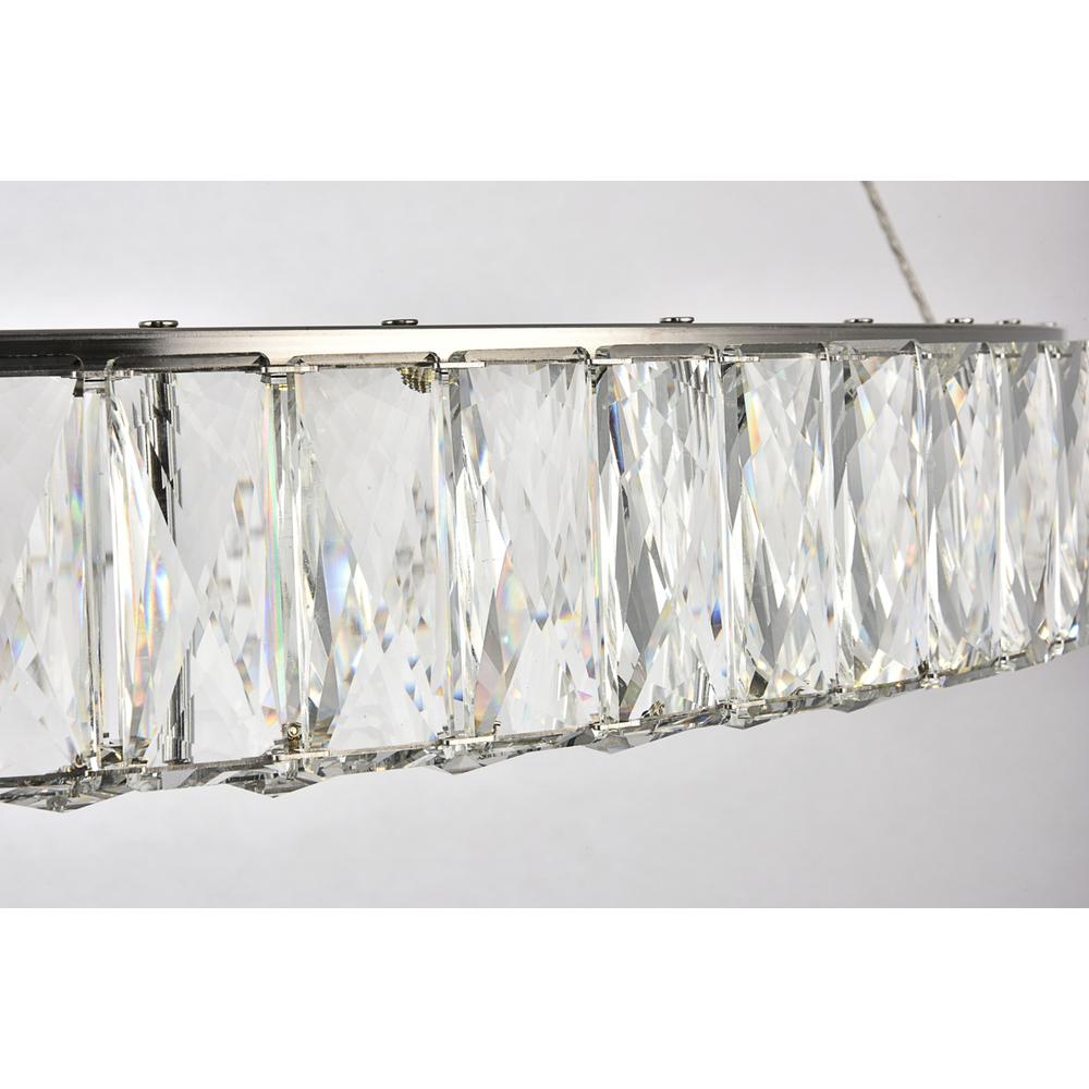 Monroe Integrated LED chip light Chrome Chandelier Clear Royal Cut Crystal. Picture 4