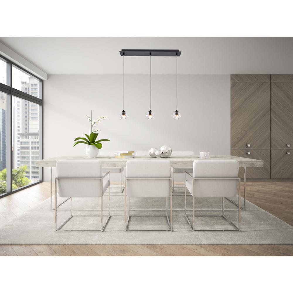 Eren 3 lights Black pendant. Picture 6