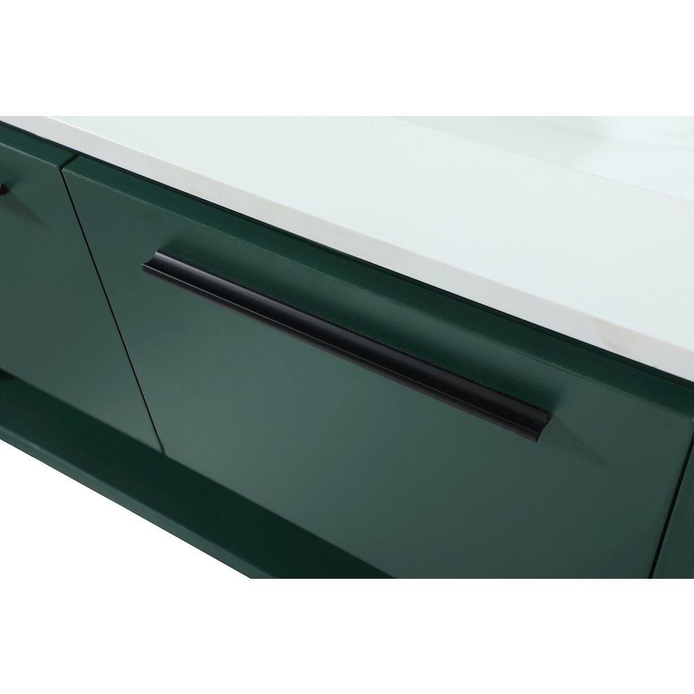 48 Inch Single Bathroom Vanity In Green. Picture 13