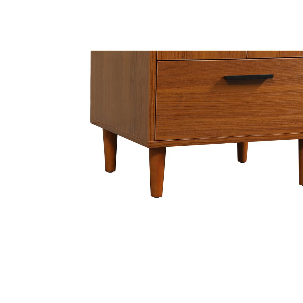 24 inch bathroom vanity in Teak. Picture 13