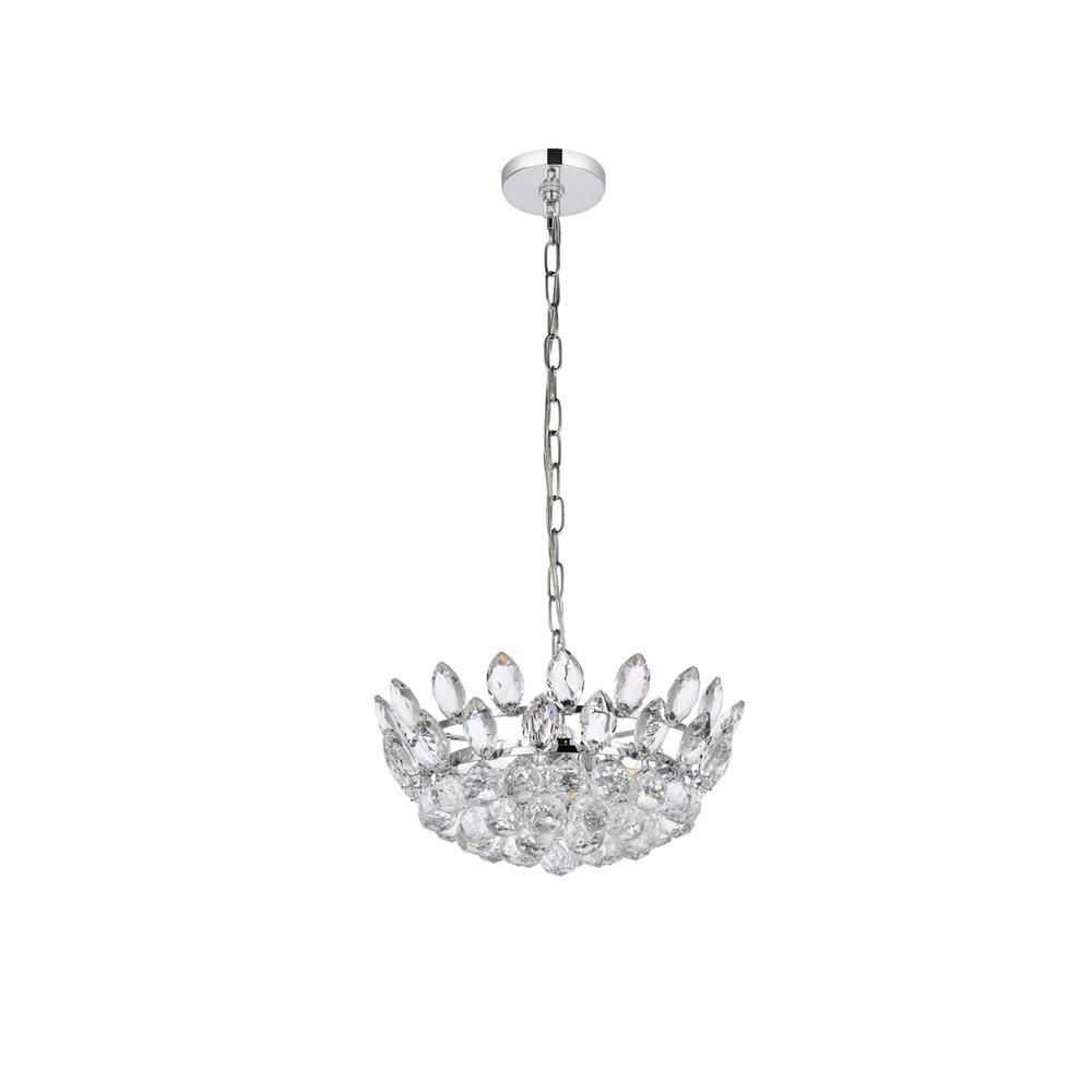 Emilia 16 inch pendant in chrome. Picture 6