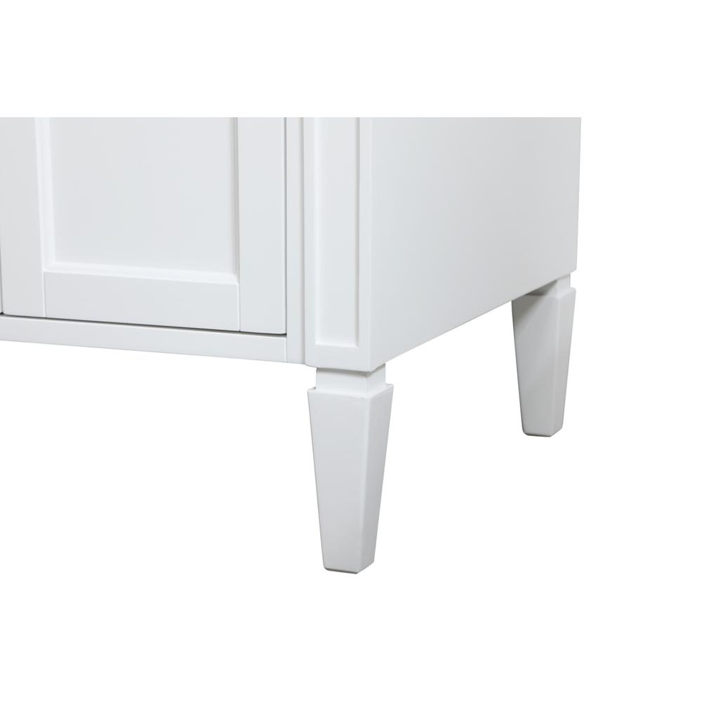 36 inch Single bathroom vanity in White. Picture 12