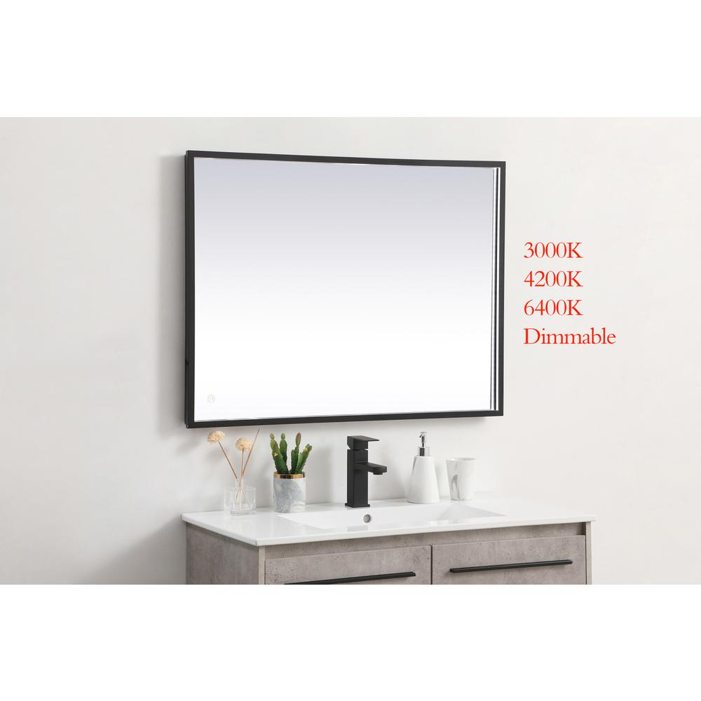 Pier 27x36 inch LED mirror with adjustable color temperature. Picture 2