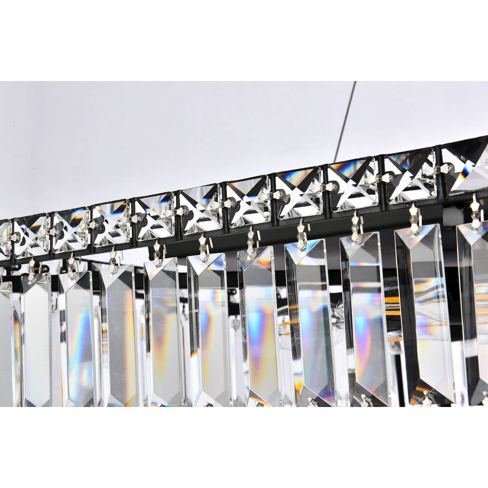 Maxime 24 Inch Black Chandelier. Picture 5