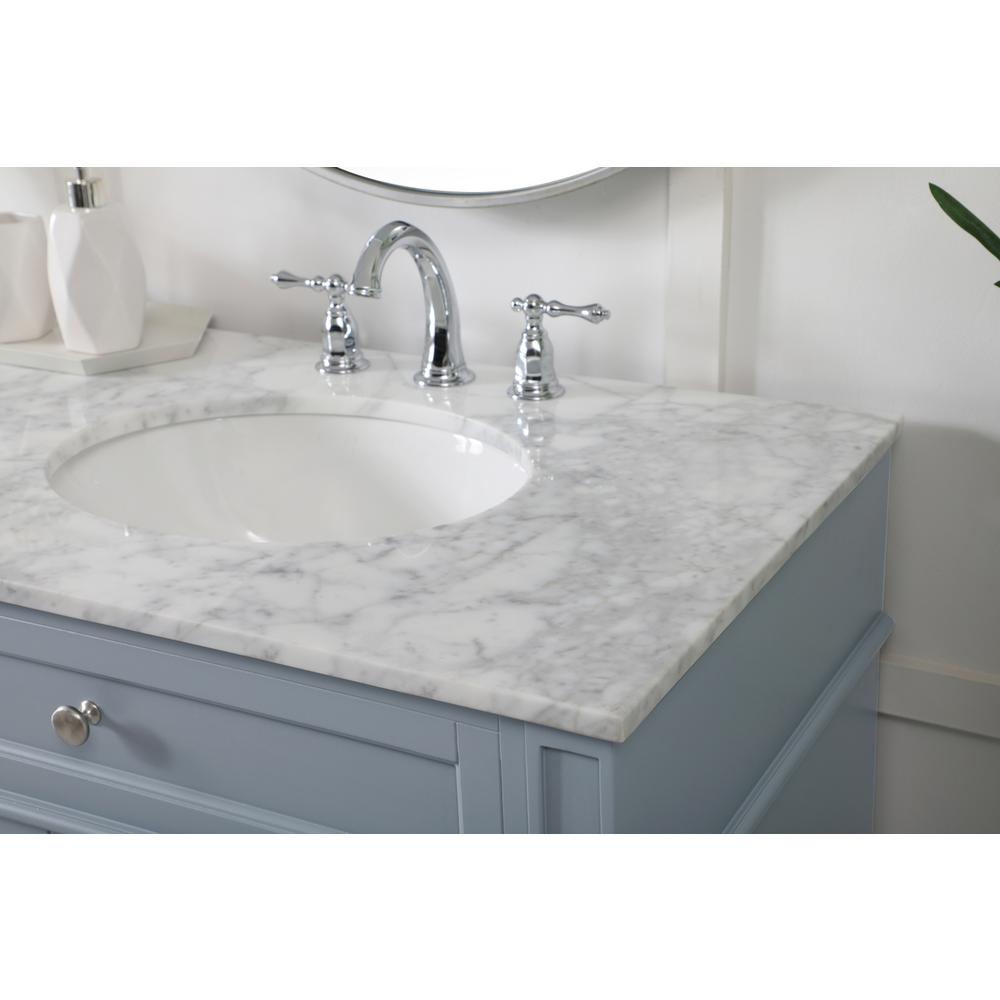 72 inch double bathroom vanity in grey. Picture 5