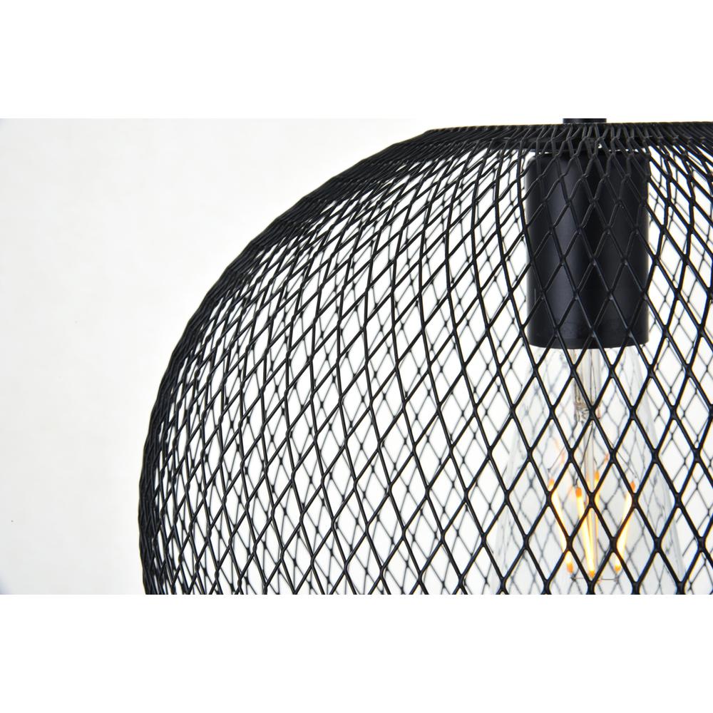 Keller 1 Light Black Pendant. Picture 3