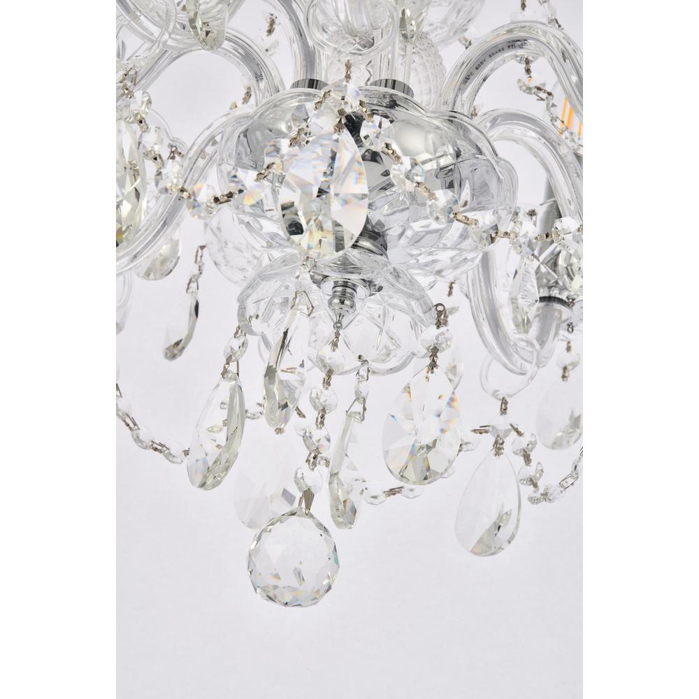 Princeton 8 light Chrome Chandelier Clear Royal Cut Crystal. Picture 3