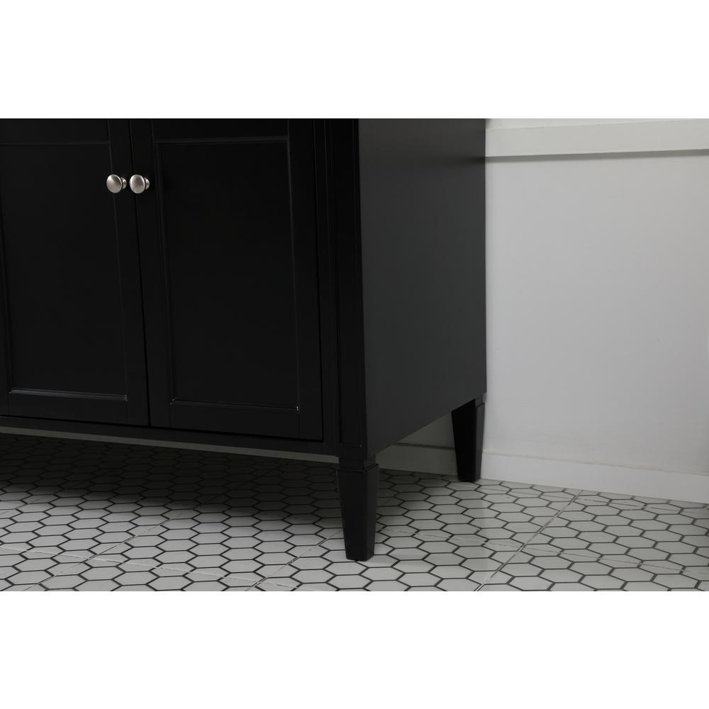 72 inch double bathroom vanity in black. Picture 6