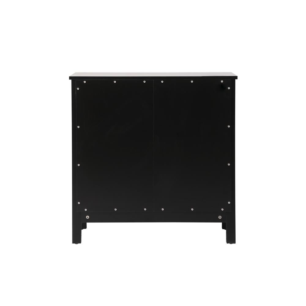 30 Inch Wide Bathroom Storage Freestanding Cabinet In Black. Picture 3
