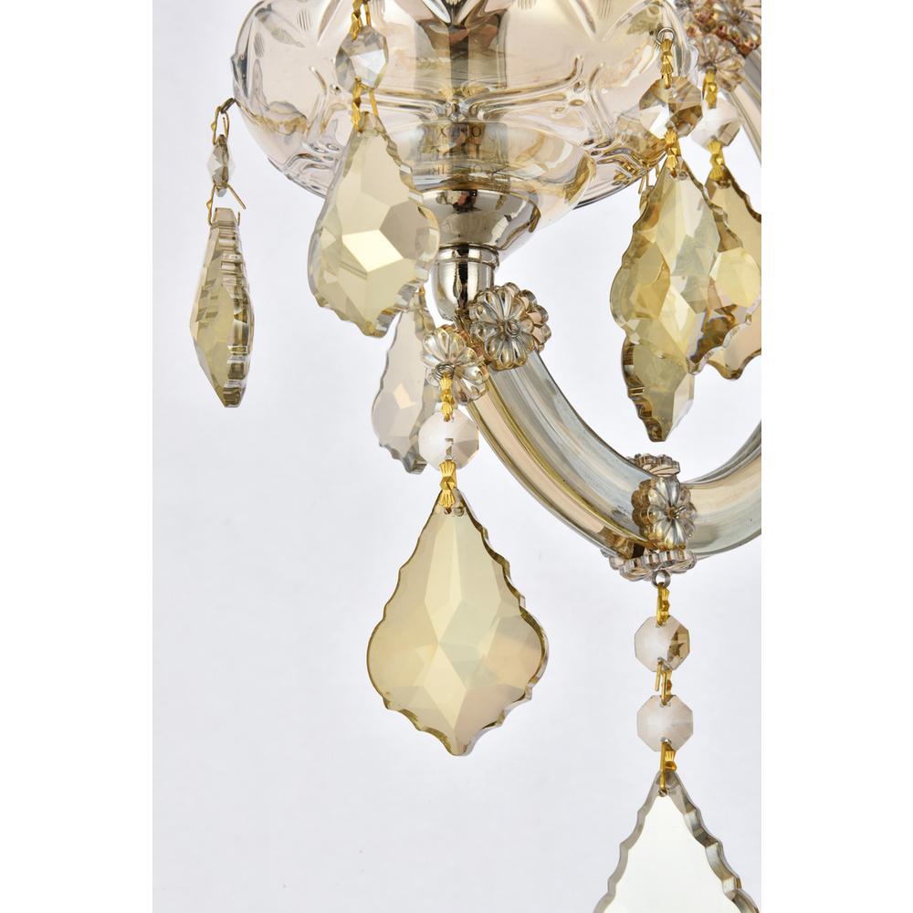 Maria Theresa 1 light Golden Teak Wall Sconce Golden Teak. Picture 5