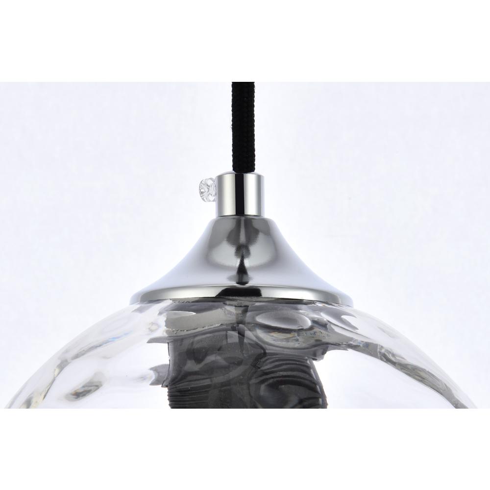 Cashel 6 inch chrome pendant. Picture 4