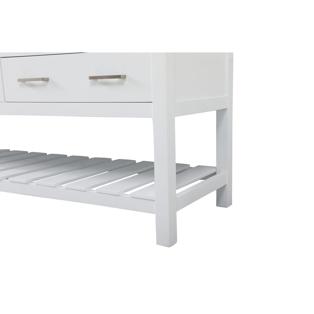 72 inch double bathroom vanity in white. Picture 13