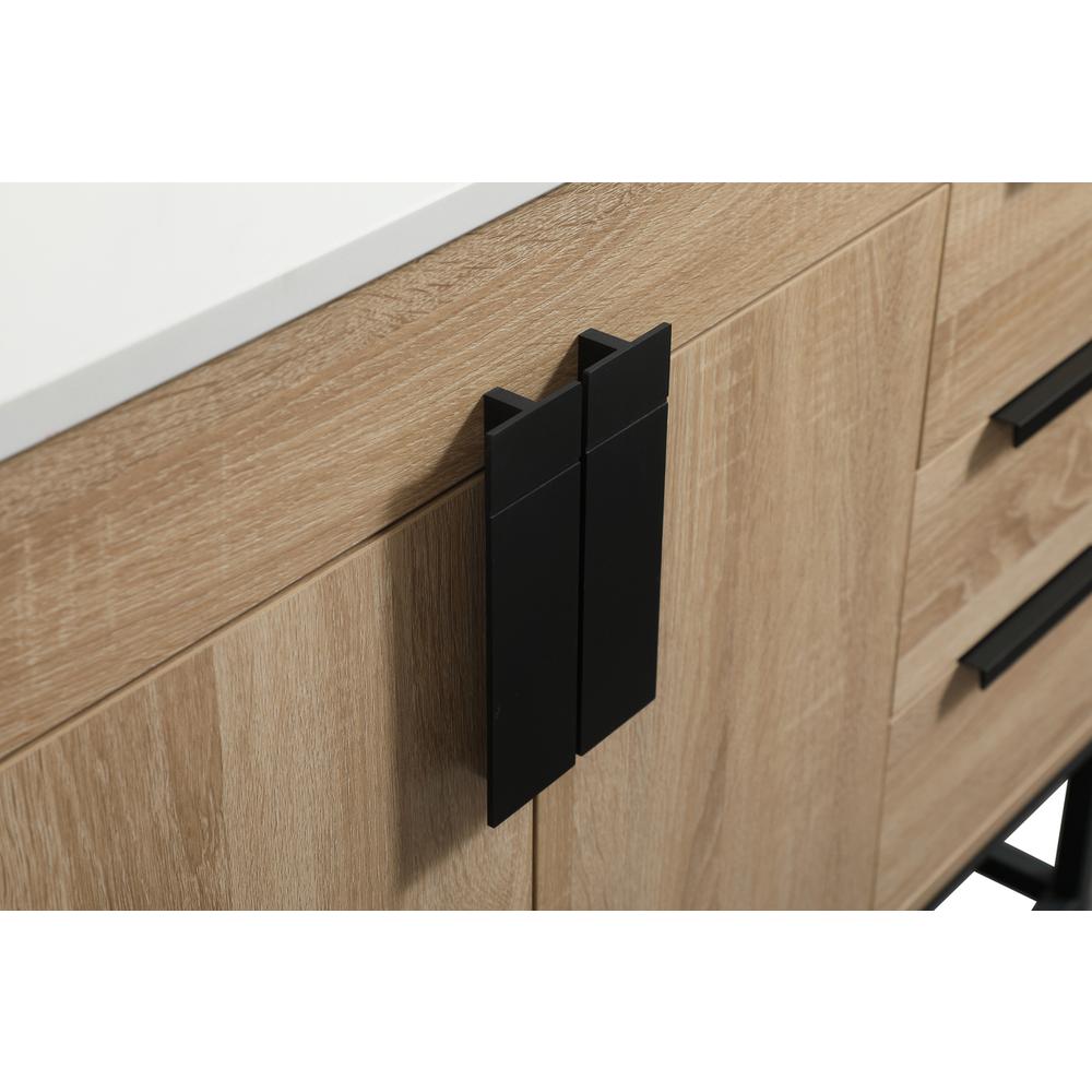 48 inch Single bathroom vanity in mango wood. Picture 12