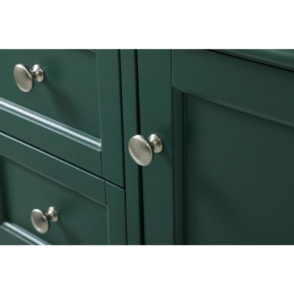 42 inch Single bathroom vanity in green. Picture 12