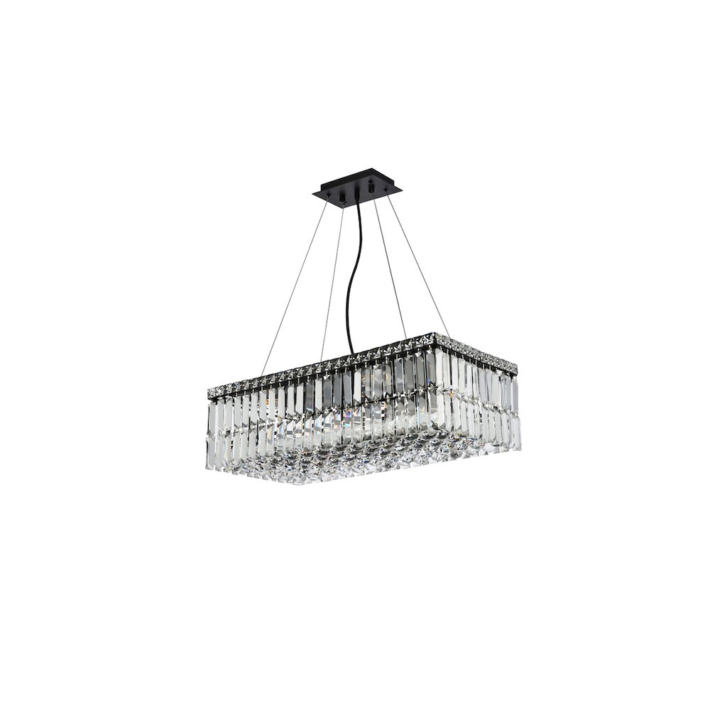 Maxime 24 Inch Black Chandelier. Picture 7