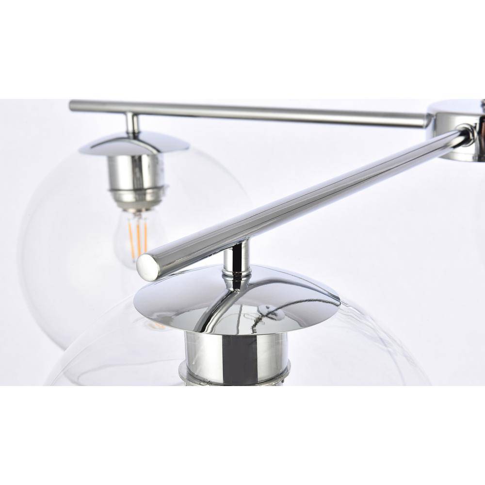 Opus 4 lights chrome pendant. Picture 3