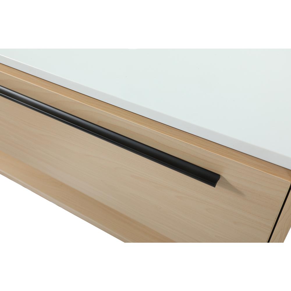 36 inch Single bathroom vanity in maple. Picture 12