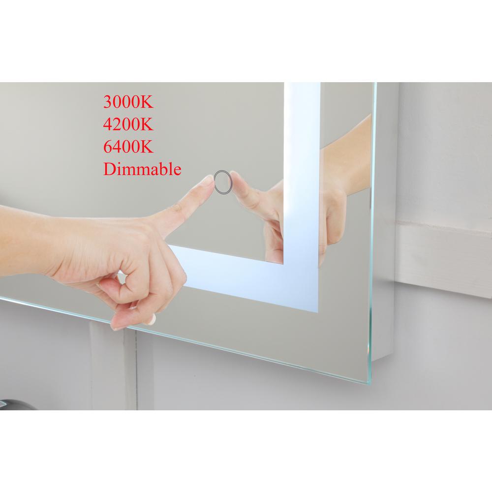 Helios 36in x 36in Hardwired LED mirror. Picture 7