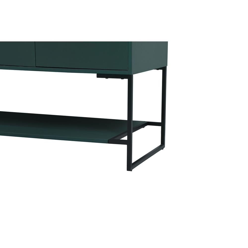 48 inch Single bathroom vanity in green with backsplash. Picture 13