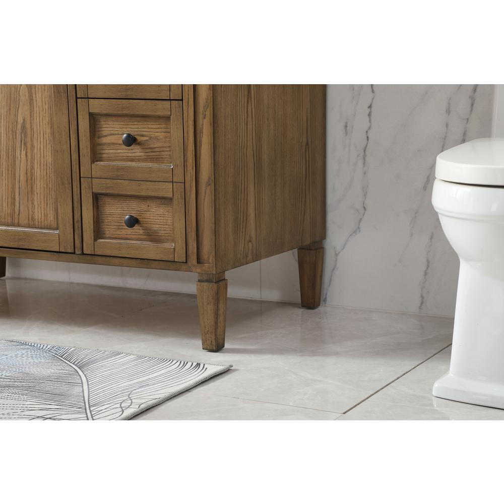 42 inch Single bathroom vanity in driftwood. Picture 6