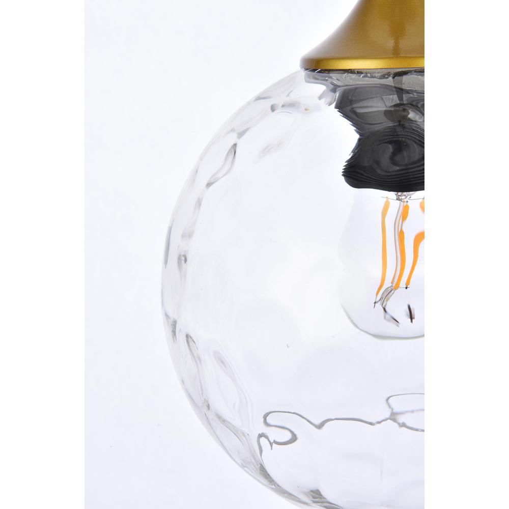 Cashel 6 inch brass pendant. Picture 4