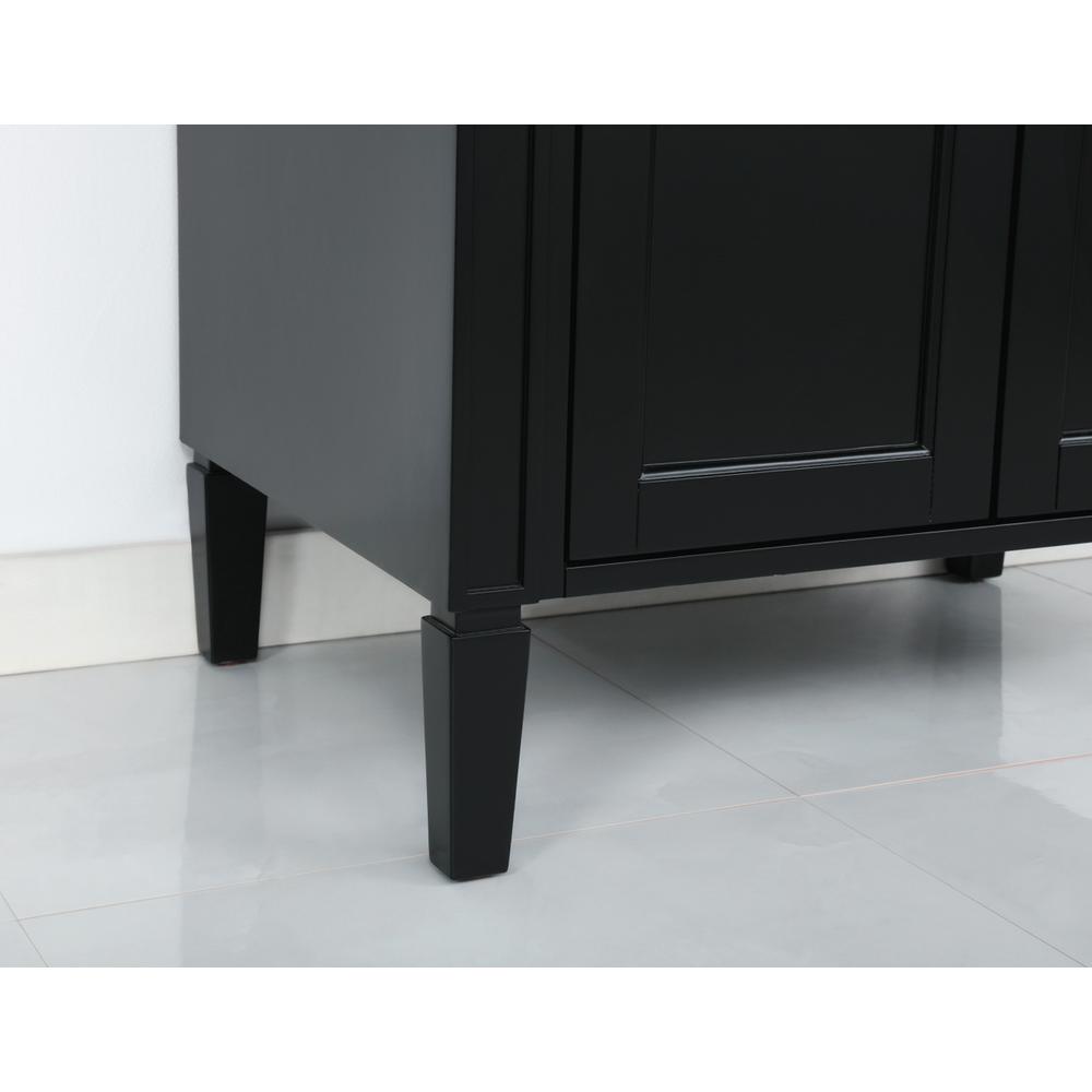 30 inch Single bathroom vanity in Black. Picture 6