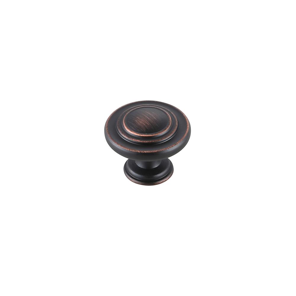Minu 1.3" Diameter Oil-rubbed Bronze Mushroom Knob Multipack (Set of 10). Picture 3