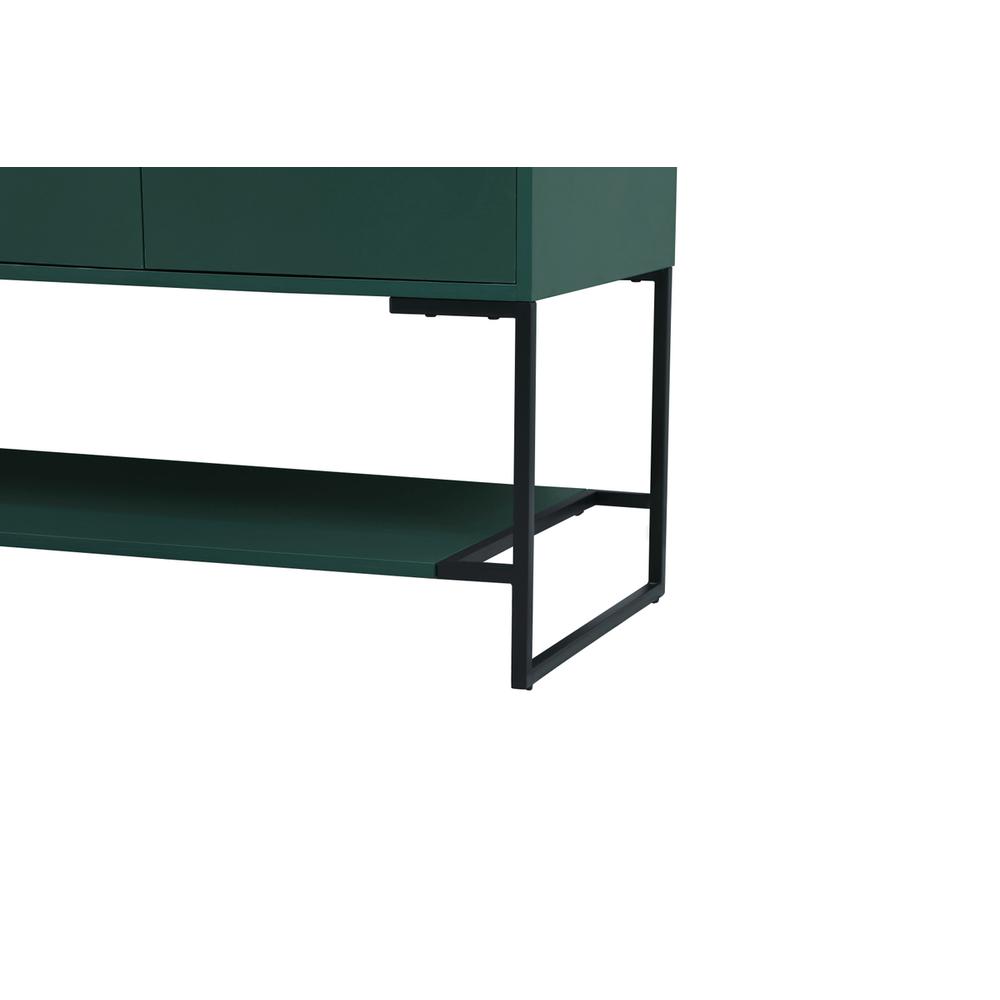 48 inch Single bathroom vanity in green. Picture 13