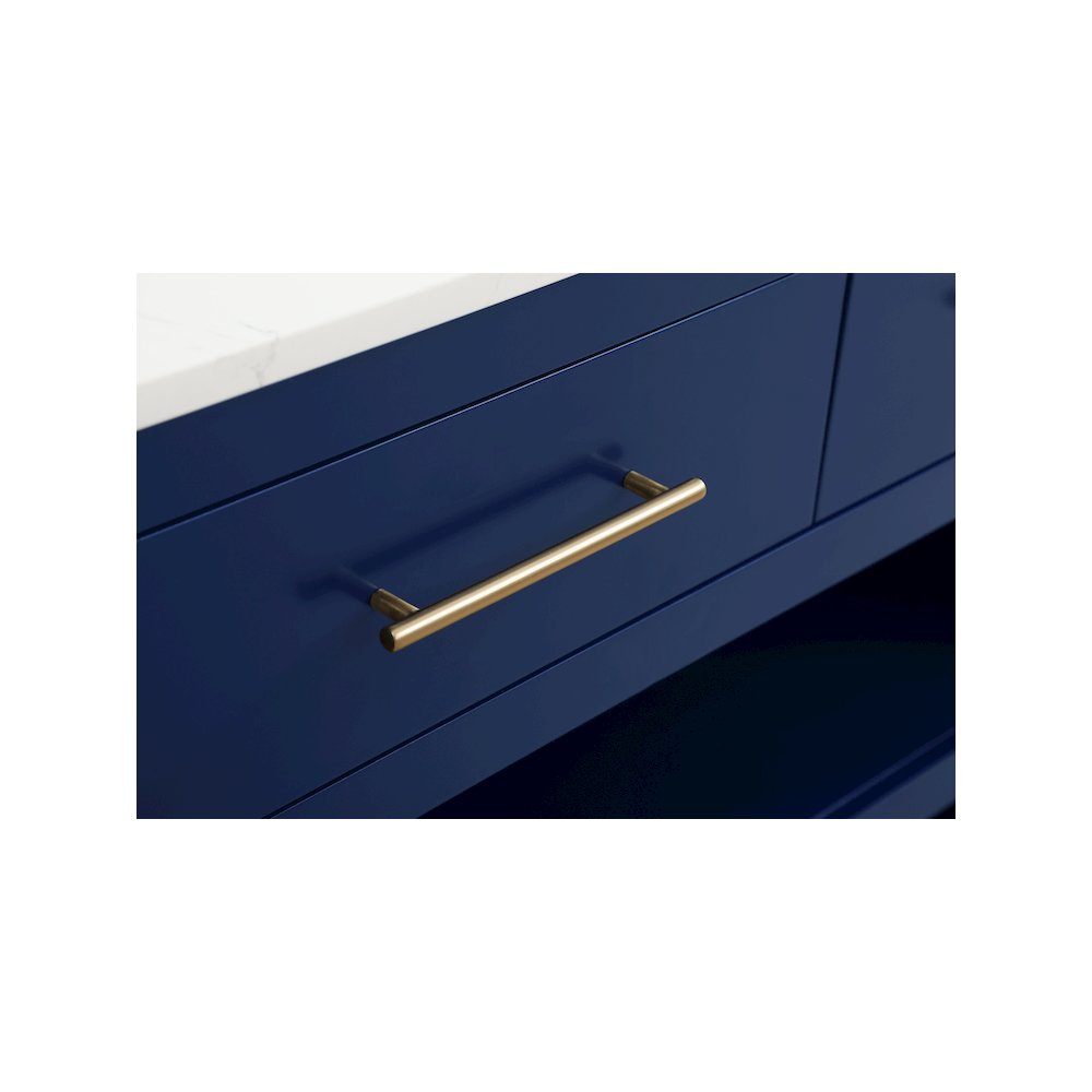 42 inch Kitchen Island in Blue. Picture 9