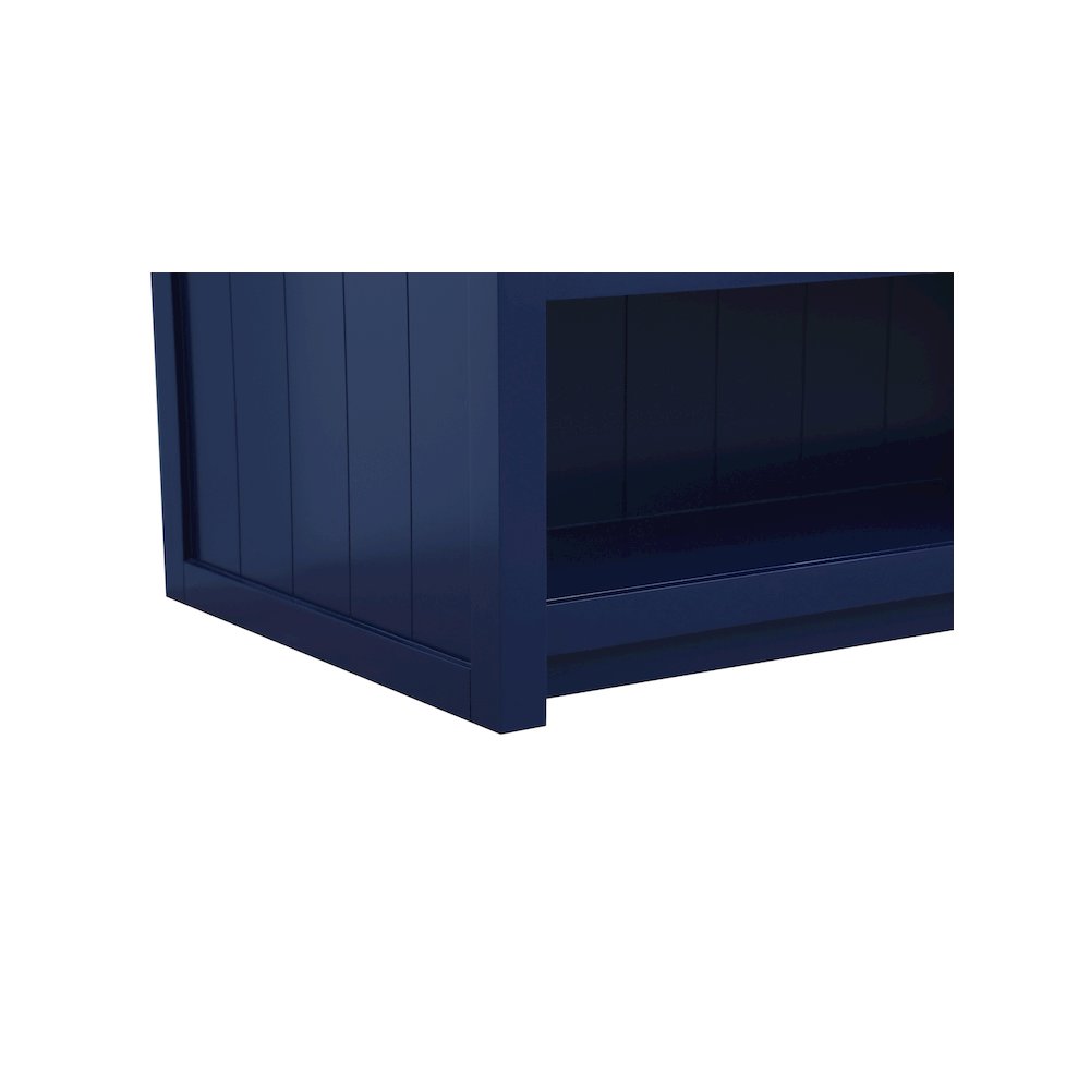 48 inch Kitchen Island in Blue. Picture 10