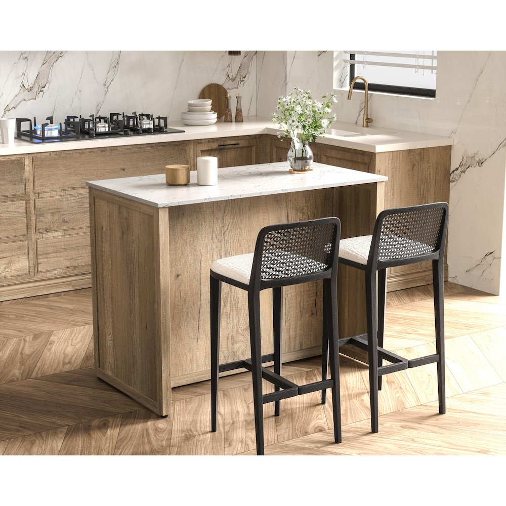 48 inch Kitchen Island in Natural Oak. Picture 5
