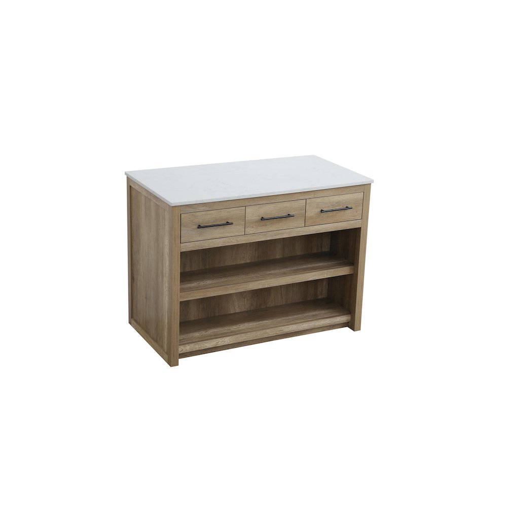 48 inch Kitchen Island in Natural Oak. Picture 6