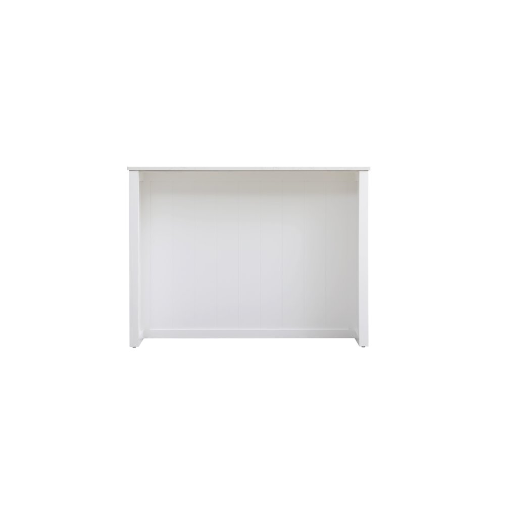 48 inch Kitchen Island in White. Picture 12