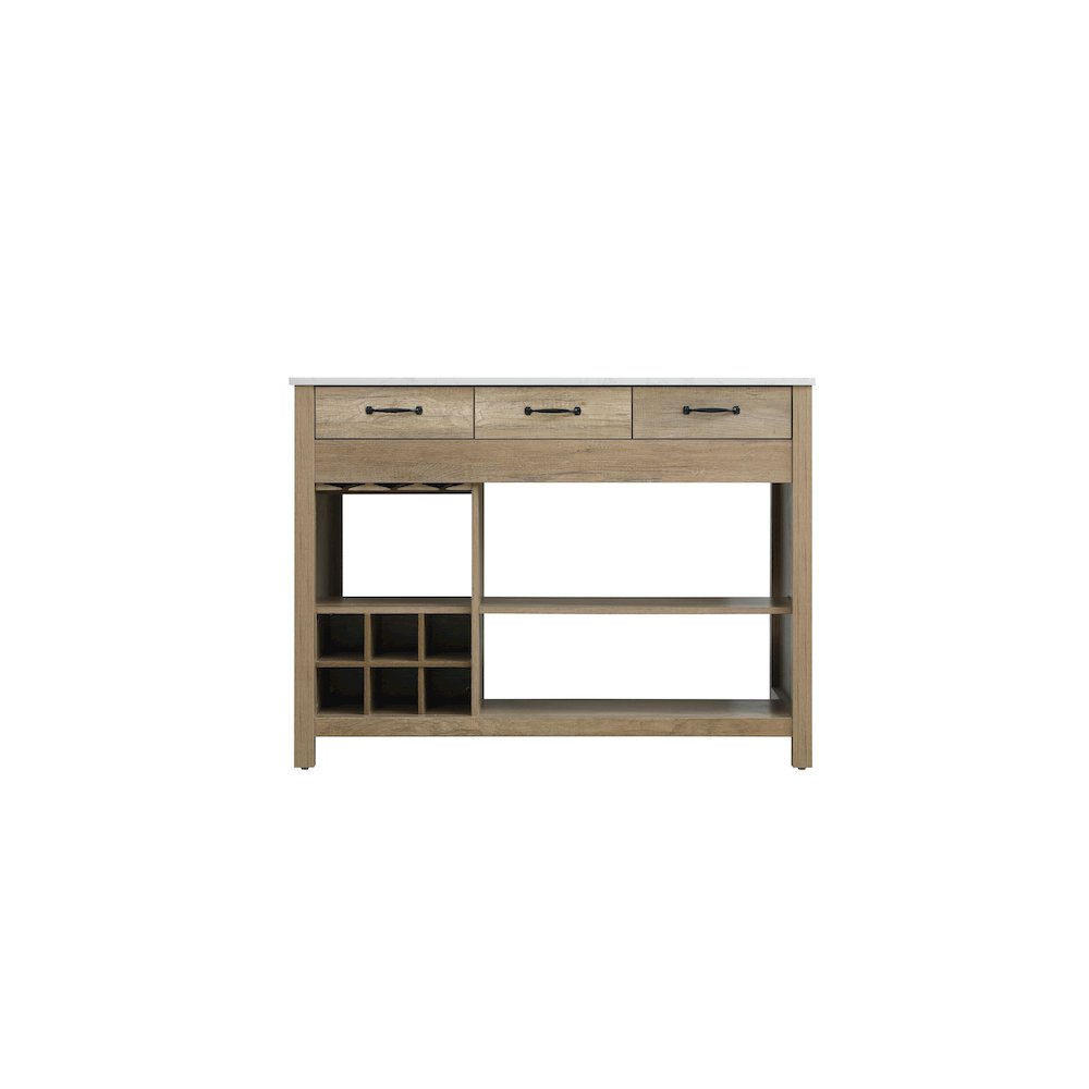 48 inch Kitchen Island in Natural Oak. Picture 1