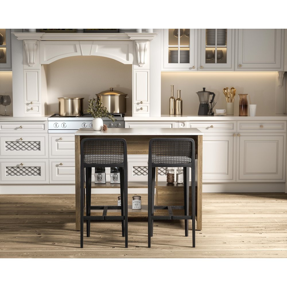 48 inch Kitchen Island in Natural Oak. Picture 4