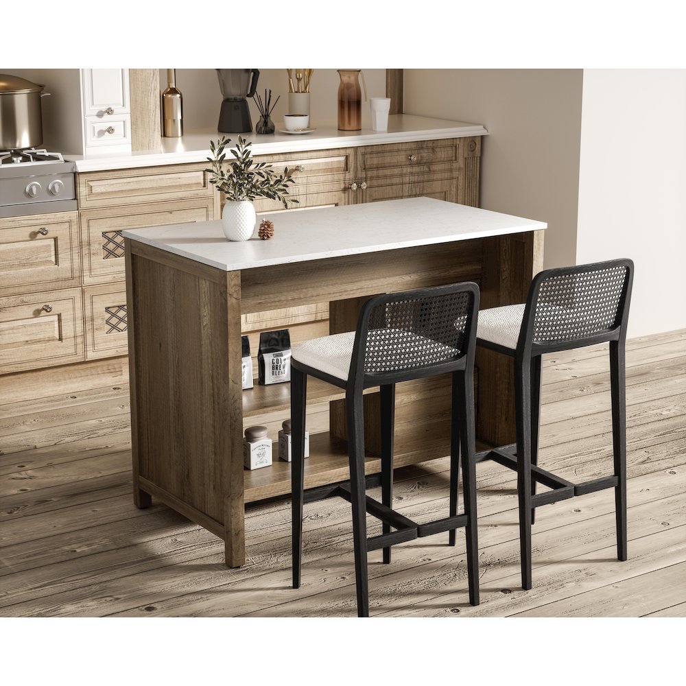 48 inch Kitchen Island in Natural Oak. Picture 5