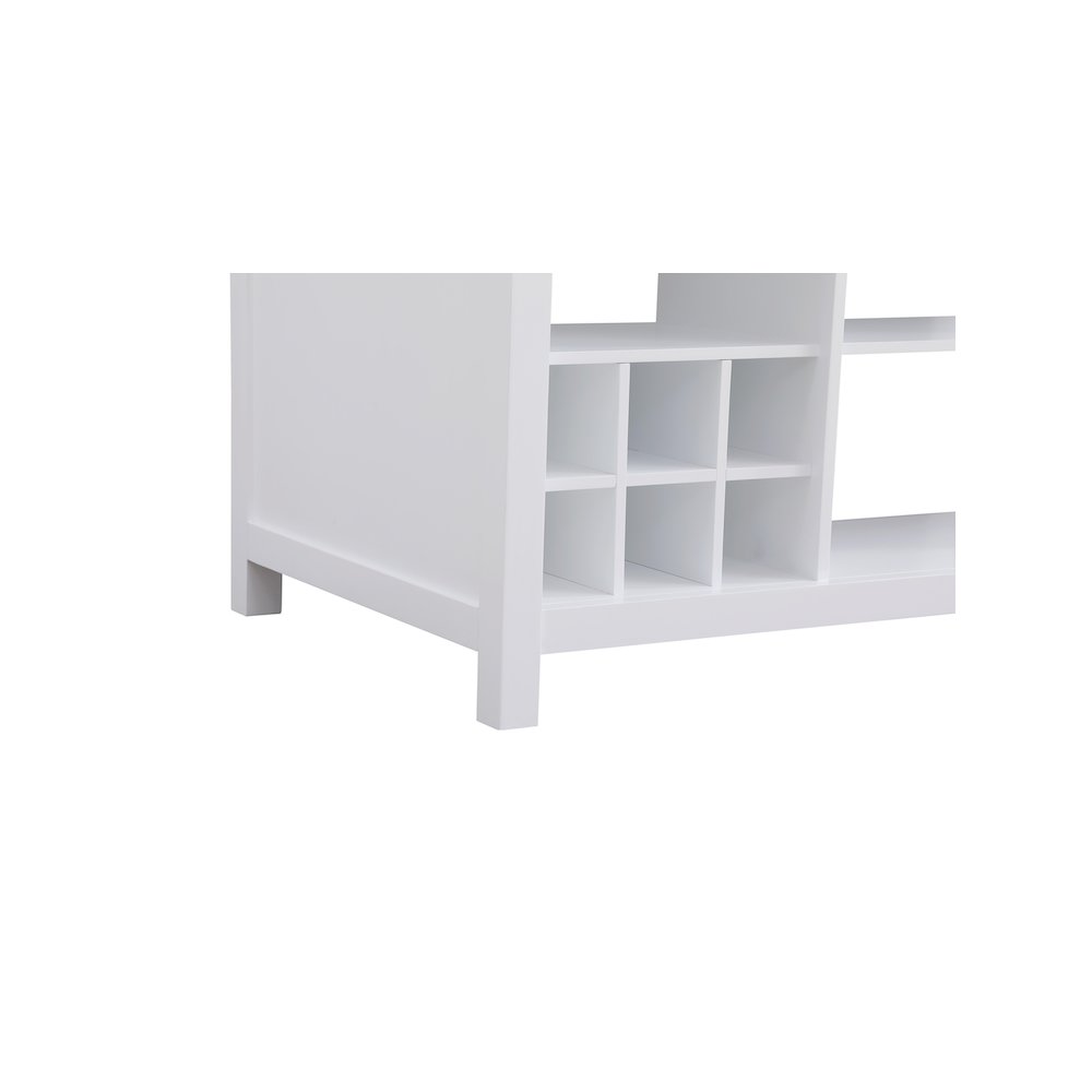 48 inch Kitchen Island in White. Picture 11