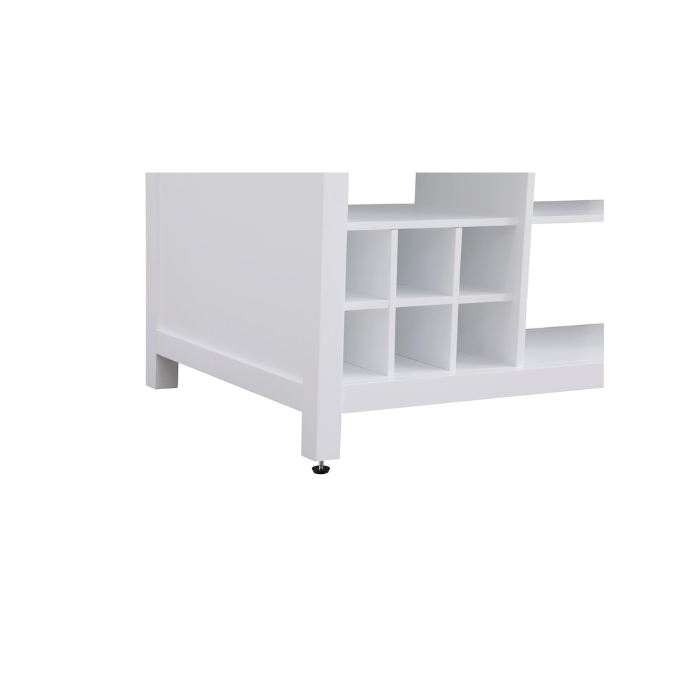 48 inch Kitchen Island in White. Picture 10