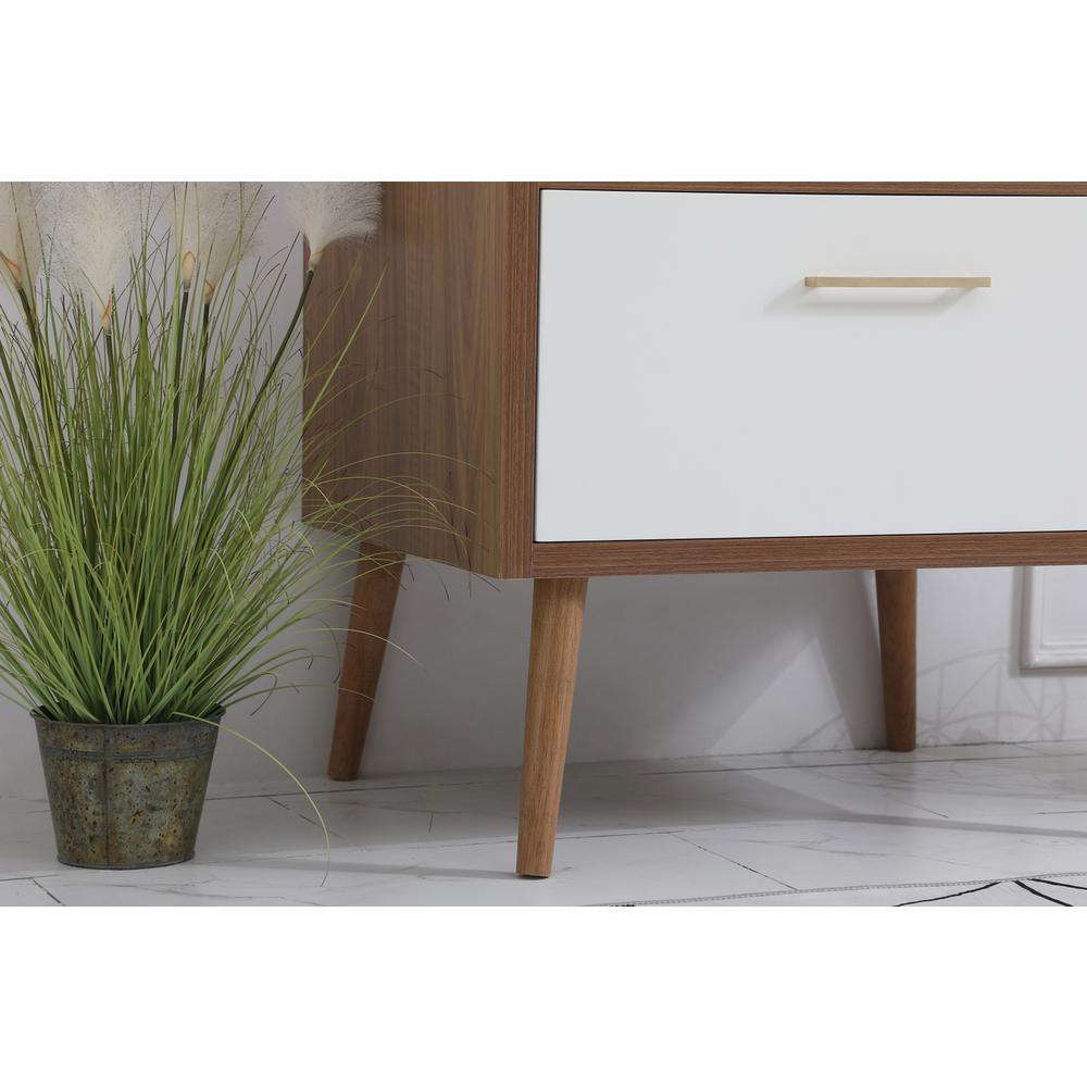 30 inch bathroom Vanity in White with Backsplash. Picture 6