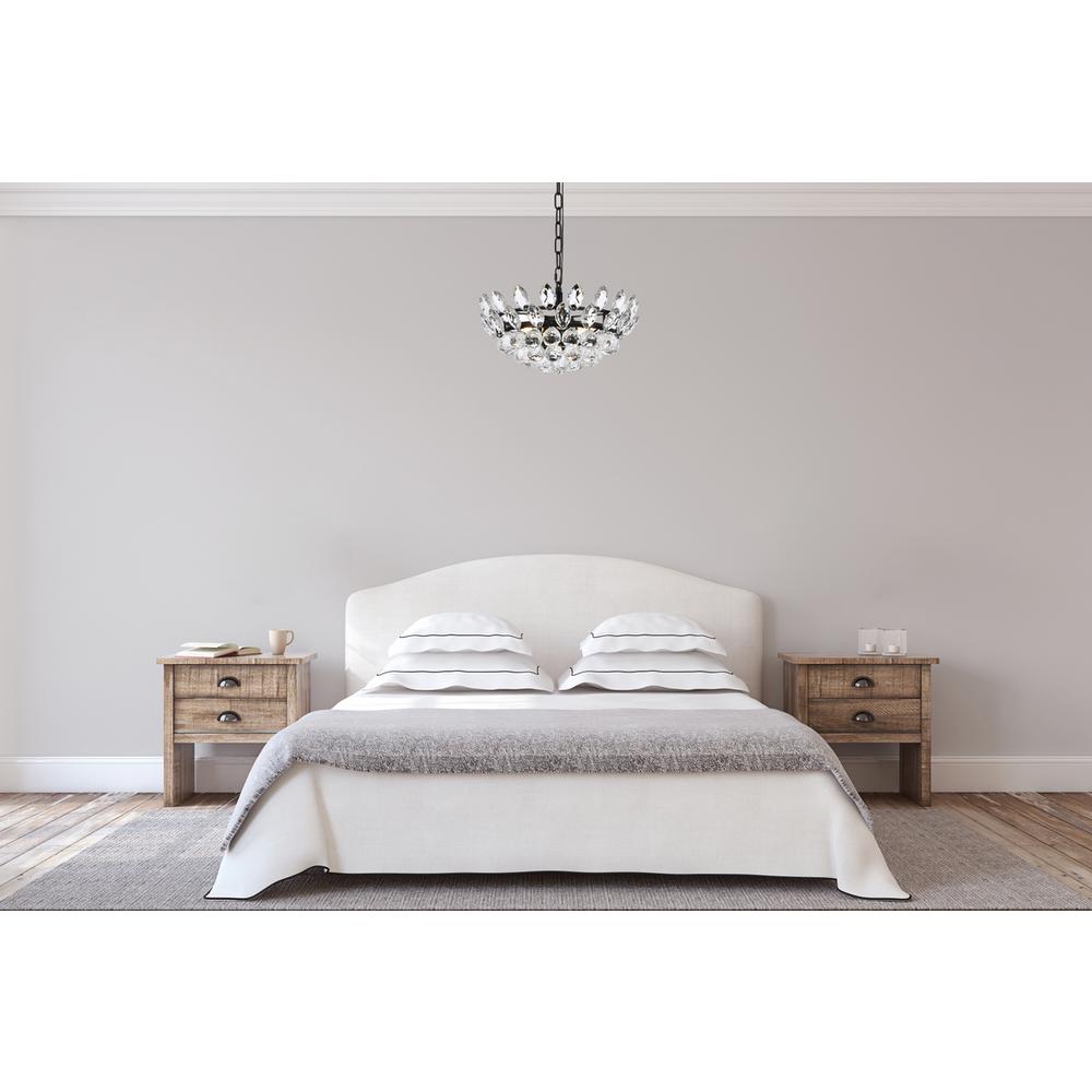 Emilia 16 inch pendant in black. Picture 7