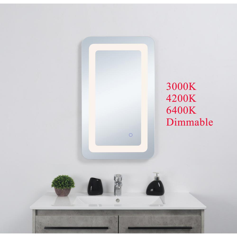 Genesis 27in x 30in soft edge LED mirror. Picture 9