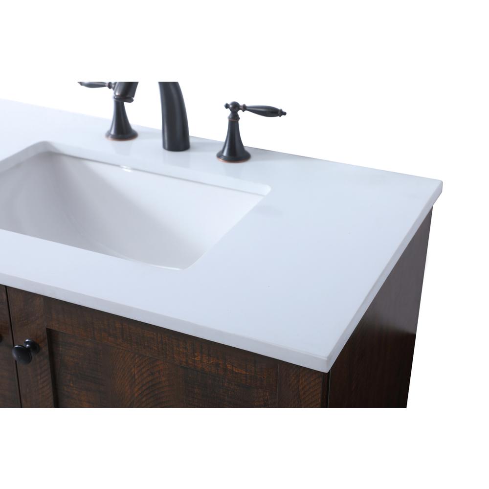 84 Inch Double Bathroom Vanity In Expresso. Picture 11