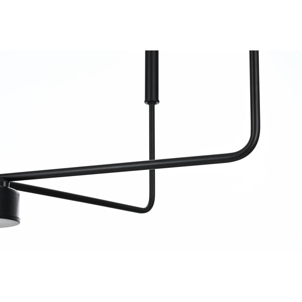 Willa 26 inch Pendant Light in Black. Picture 5