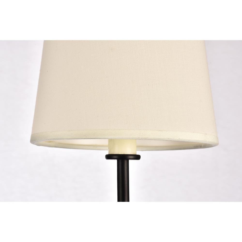 Mel Collection Wall Sconce D5.5 H15 Lt:1 Black Finish. Picture 6