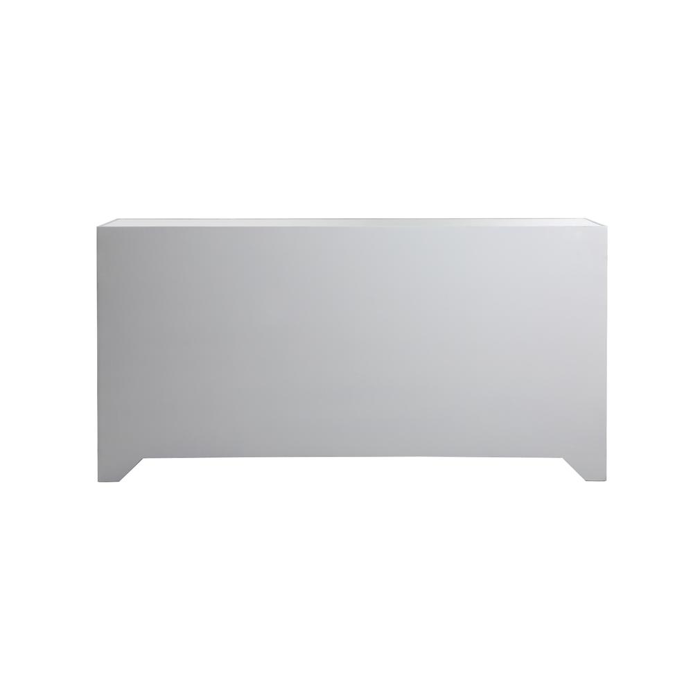 Reflexion 72 in. mirrored credenza in antique silver. Picture 10