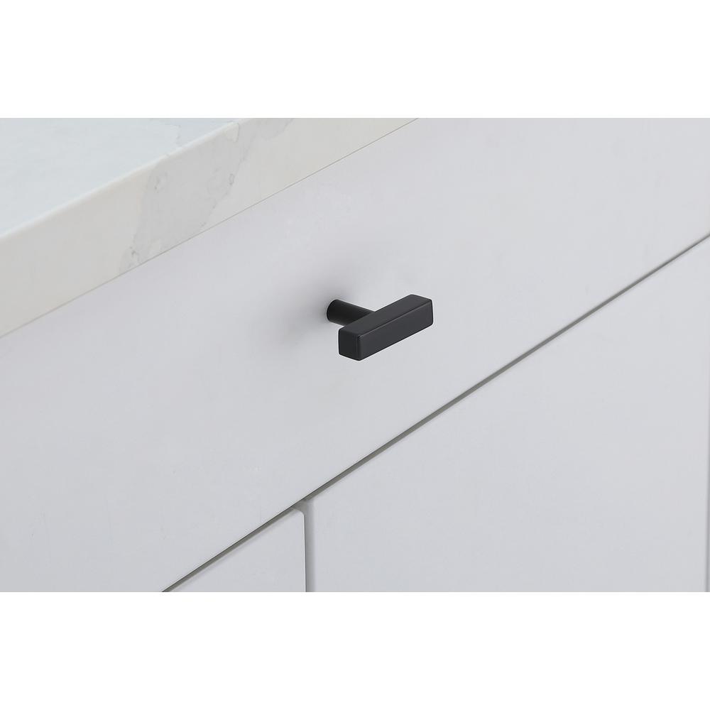 Dior Matte Black T Bar Pull Multipack (set of 10). Picture 2