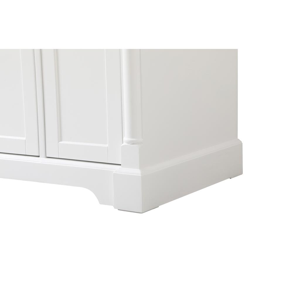 48 inch Single bathroom vanity in  White. Picture 13
