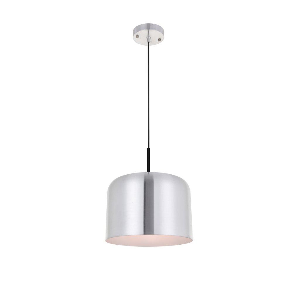 Etude 1 Light Brushed Nickel Pendant. Picture 4